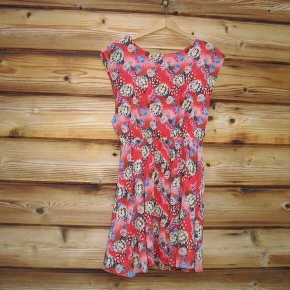 Alice + Olivia Silk Floral Dress - Picture 2 of 8